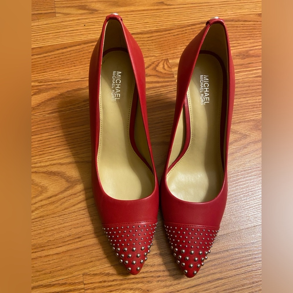 Michael Kors red heels